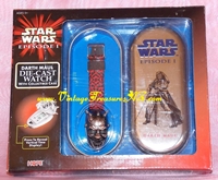 Star Wars Episode I Movie 1999 Darth Maul Die-Cast Watch